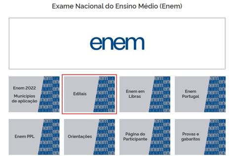 Edital Enem Novas Regras E Inscri Es Do Enem Em Net Educa O