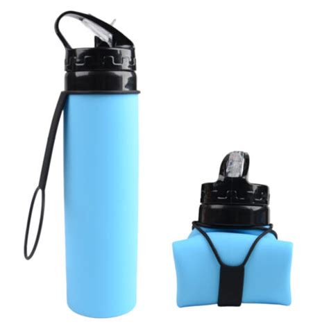 Tragbare Wasserflasche Faltbare Sportflasche Wasserflaschen Ebay