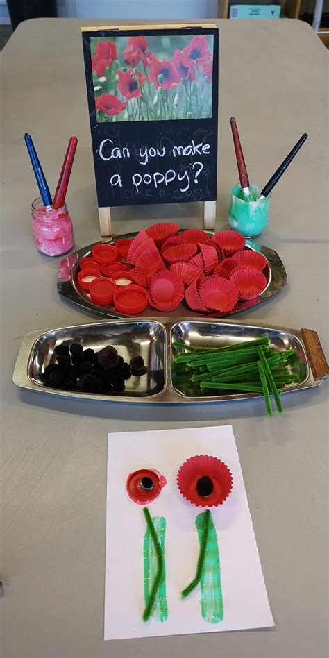 Anzac Day Can You Make A Poppy Remembrance Day Activities