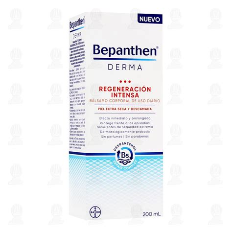 Bepanthen Derma Bálsamo Corporal Regeneración Intensa Piel Extra Seca Y