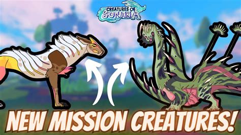 New Mission Creatures Creatures Of Sonaria Youtube