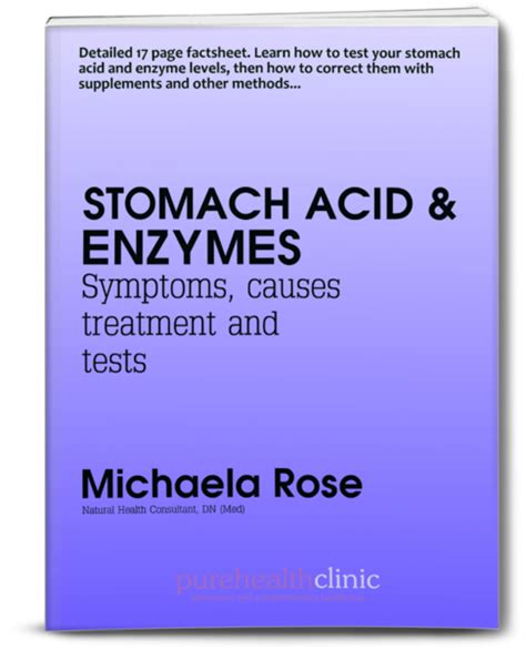 Stomach Acid & Enzymes Factsheet