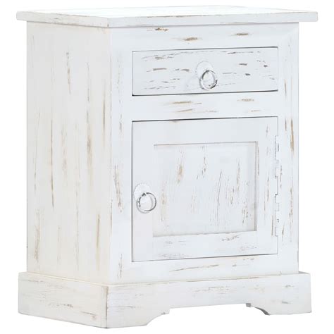 Table De Nuit Chevet Commode Armoire Meuble Chambre Blanc X X