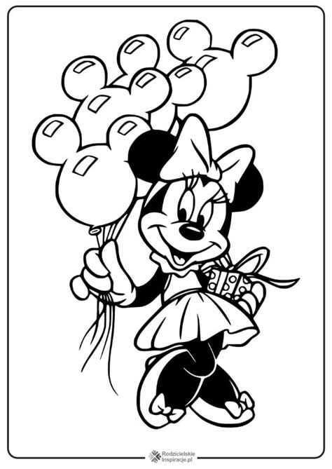 Myszka Miki Kolorowanki Do Druku Z Minnie I Mickey