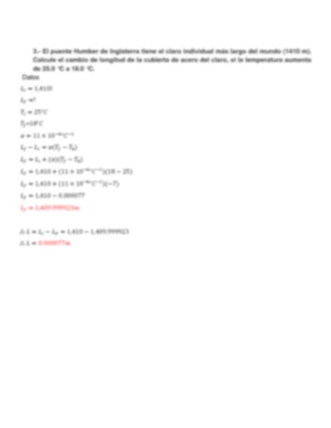 Solution Dilataci N Lineal Superficial Y Volum Trica Studypool