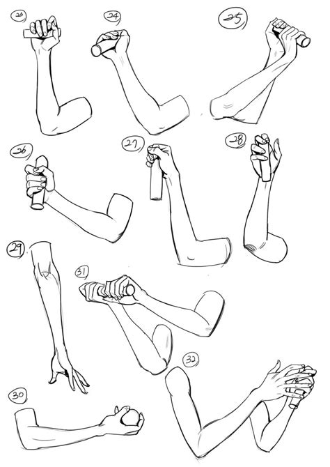 Anime Female Arm Drawing Reference I Drew Some Arms And Hands For