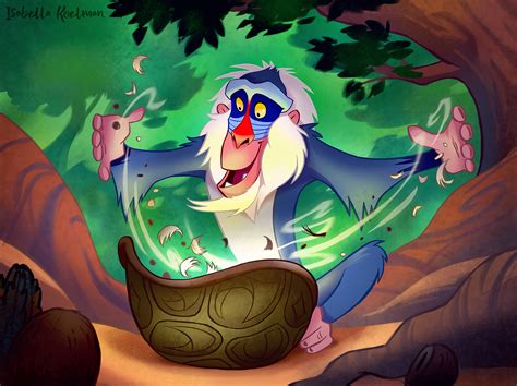 ArtStation - Disney Rafiki Fan art