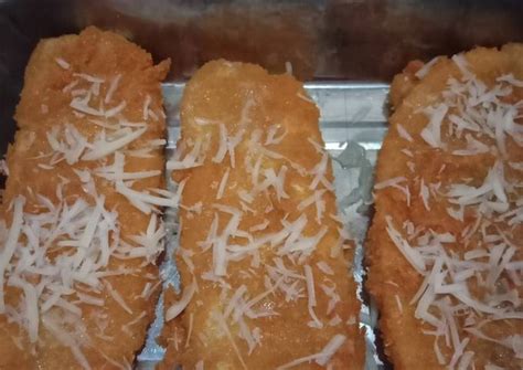 Resep Pisang Goreng Geprek Tabur Keju Oleh Diah Tri Norita Cookpad