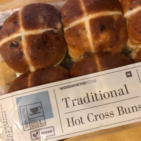 Woolworths Food Traditional Hot Cross Buns Review Abillion