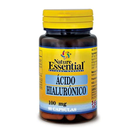 ACIDO HIALURONICO 100 Mg 60 Caps Naturlider