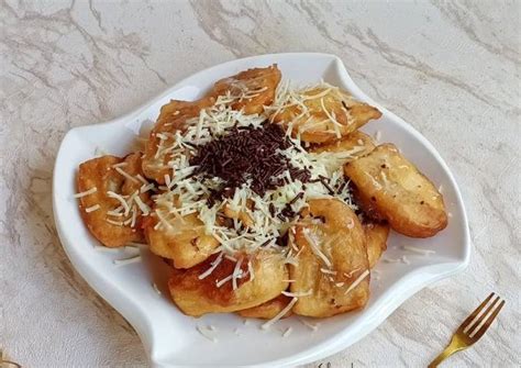 Resep Pisang Goreng Crispy Keju Meses Oleh Glian Tika Cookpad