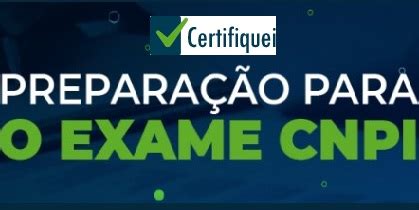 Certifiquei Curso Preparat Rio Para O Exame Do Cnpi Hotcursos