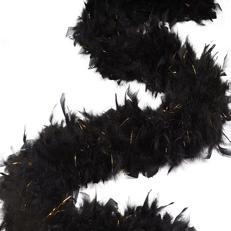 Chandelle Feather Boas With Lurex These Heavyweight Feather Boas Are