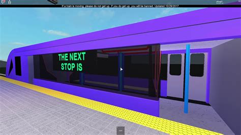 Roblox Irt Automated Metro Ace Transit Round Trip Ride Youtube