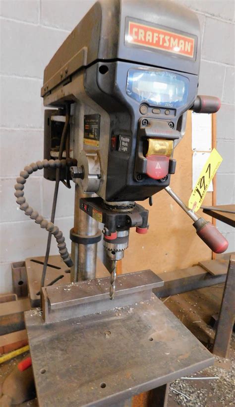 Craftsman 12 Bench Top Drill Press Laser 500 3000 Rpm Flexible Work