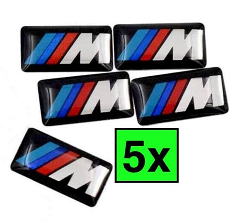 M BMW M Felgen Lenkrad Aufkleber Emblem 5x Kaufen Auf Ricardo