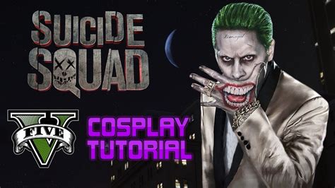 Gta V Cosplay Tutorial Suicide Squads Joker Youtube