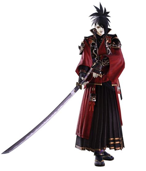 Samurai Render From Final Fantasy Xiv Endwalker Final Fantasy Xiv