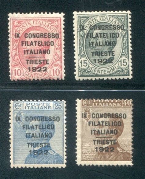 Italy Kingdom Th Trieste Italian Philatelic Catawiki