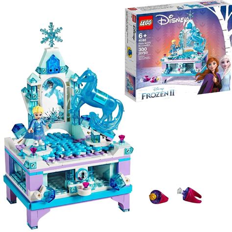 LEGO Disney Frozen II ELSA S JEWELRY BOX CREATION 41168 300 Pcs Age 6