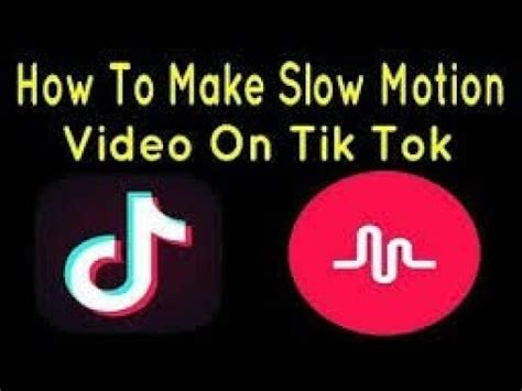 How To Make Slow Motion Video On Tiktok How To Create Slow Motion