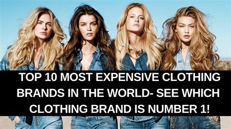 Most Expensive Luxury Clothing Brands In The World Iucn Water