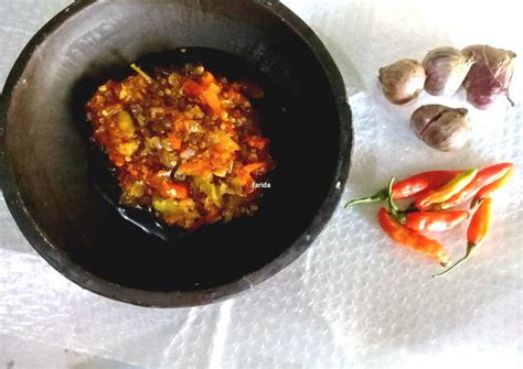 Resep Sambal Bawang Klasik Oleh Farida Sulthan IG Malika02782 Cookpad