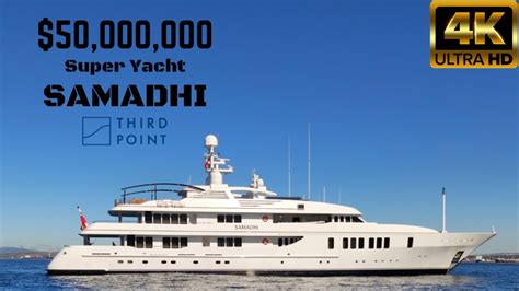 SAMADHI Is A 50 MILLION Superyacht Owned By Daniel Loeb 4K