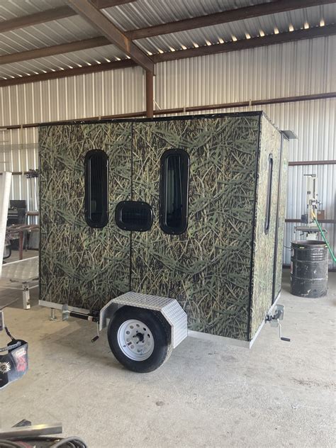 Deer Blind Trailers - Trailer Kits | Bitter Creek Blinds