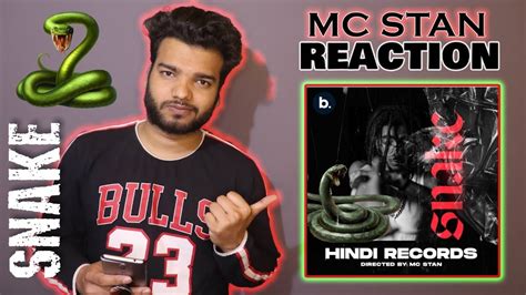 Mc StΔn Snake Official Music Video Reaction Mc Stan Snake