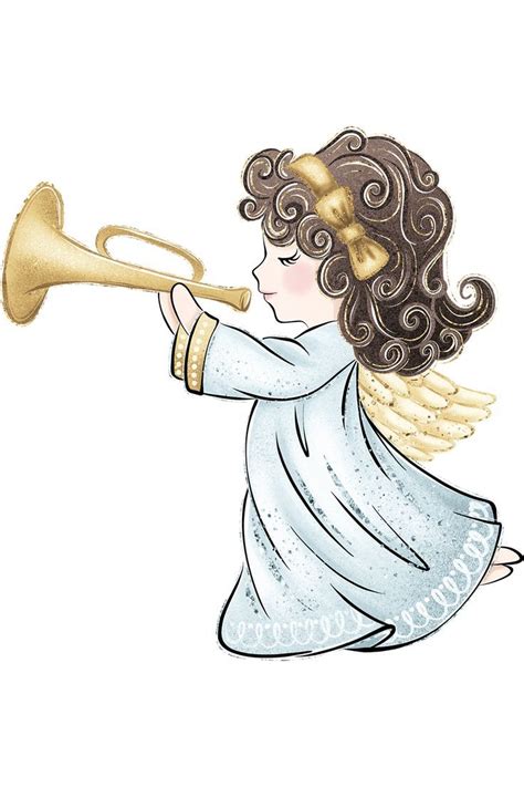 Angels. Ангелы. PNG. | Рождественские ангелы, Рождественское ...