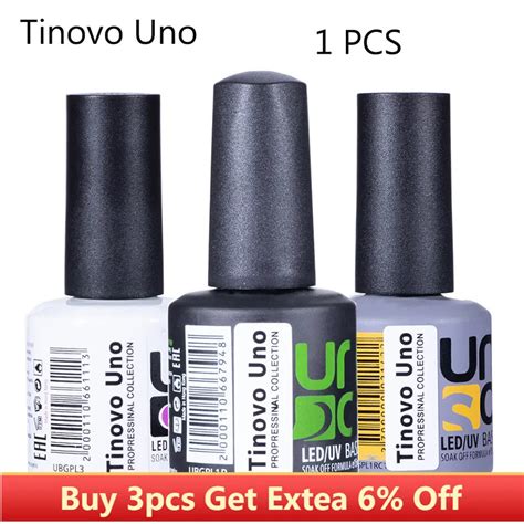 Tinovo Uno Latest Rubber Base Gel Nail Polish Uv Semi Permanent Thick