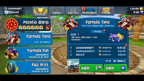 Beach Buggy Racing Torneo Formula Time Contrarreloj Youtube