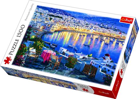 Trefl Piece Adult Large Image Mykonos At Sunset Seaside Jigsaw