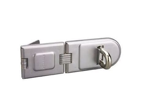 Masterlock Porte Cadenas Moraillon Acier Cem 20cm MASTER LOCK Pas Cher