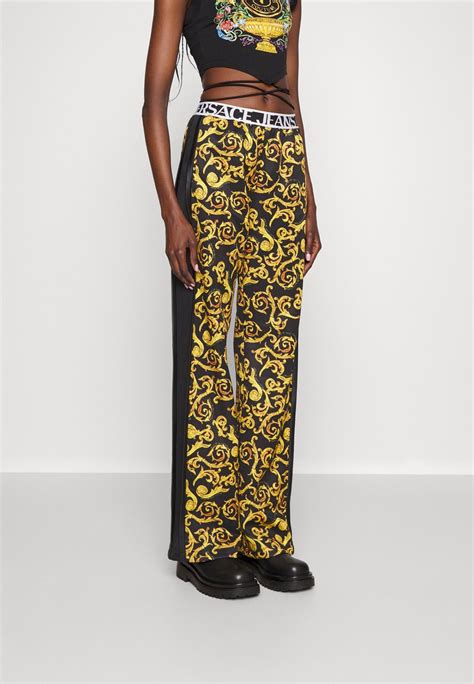 Versace Jeans Couture Triacetato Sketch Couture Bikses Blackgold