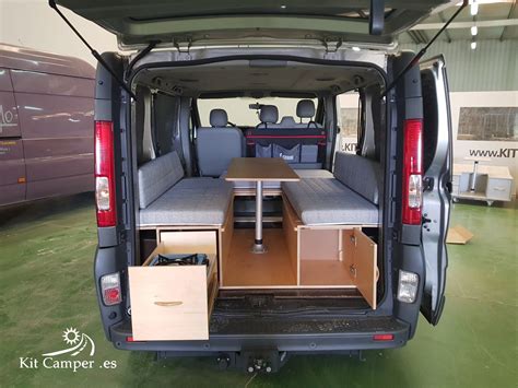 Mueble Camper Para Renault Gtrafic Opel Vivaro Y Primastar