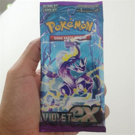 Jual Booster Pack Violet Ex SV1V Pokemon TCG Indonesia Jakarta