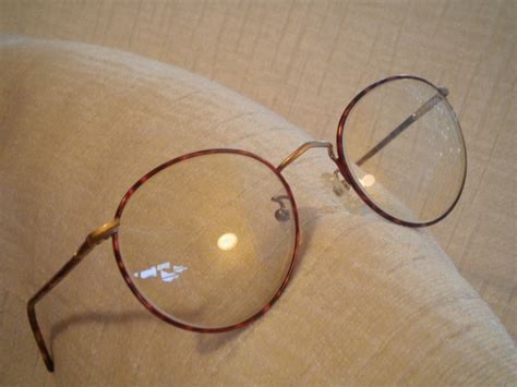 Vintage Round Tortoise Giorgio Armani Eyeglass Frames Etsy