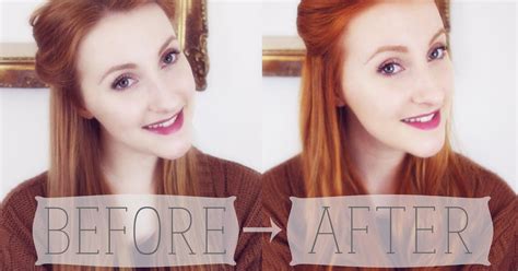 Lush Henna Hair Dye Before And After Rouge Fear Column Image Library