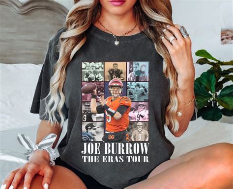 Joe Burrow The Eras Tour Shirt Vintage Joe Burrow Sweatshirt Etsy