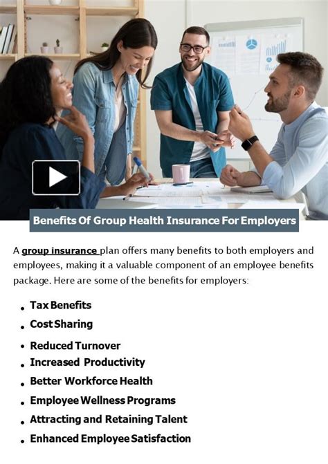 Ppt Benefits Of Group Health Insurance For Employers Powerpoint