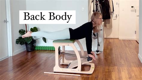 Advanced Pilates Exo Chair Exercises Back Body YouTube