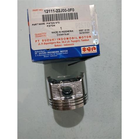 Jual Piston Standar Suzuki Shooter Tanpa Ring Ori Sgp Shopee Indonesia