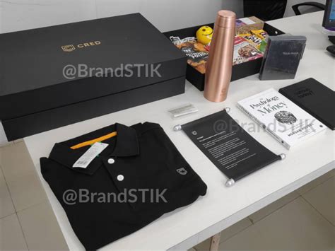 Employee Welcome Kit - CRED - Corporate Gifting | BrandSTIK