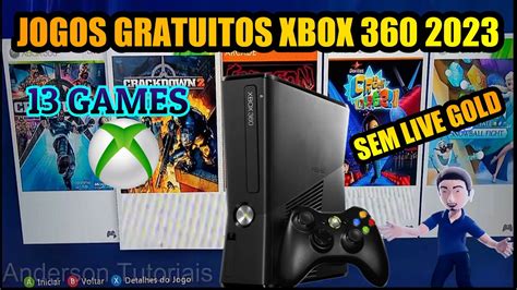 Xbox 360 Jogos GRATUITOS Para Baixar SEM ASSINATURA LIVE GOLD