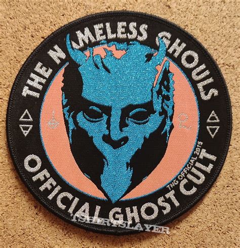 Ghost Patch The Nameless Ghouls Tshirtslayer Tshirt And