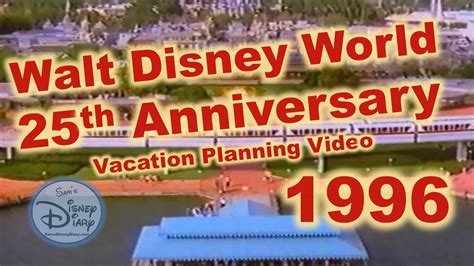 Walt Disney World Th Anniversary Vacation Planning Video