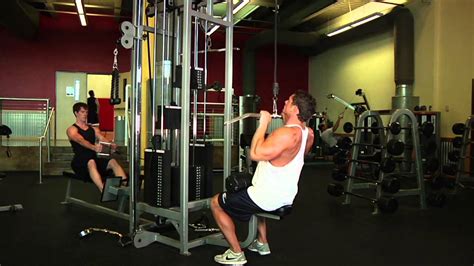 Close Grip Front Lat Pulldown Back Exercise Bodybuilding YouTube