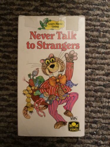 Learn About Living Never Talk To Strangers Vhs 1990 Golden Book Video 13842 2 33500138423 Ebay